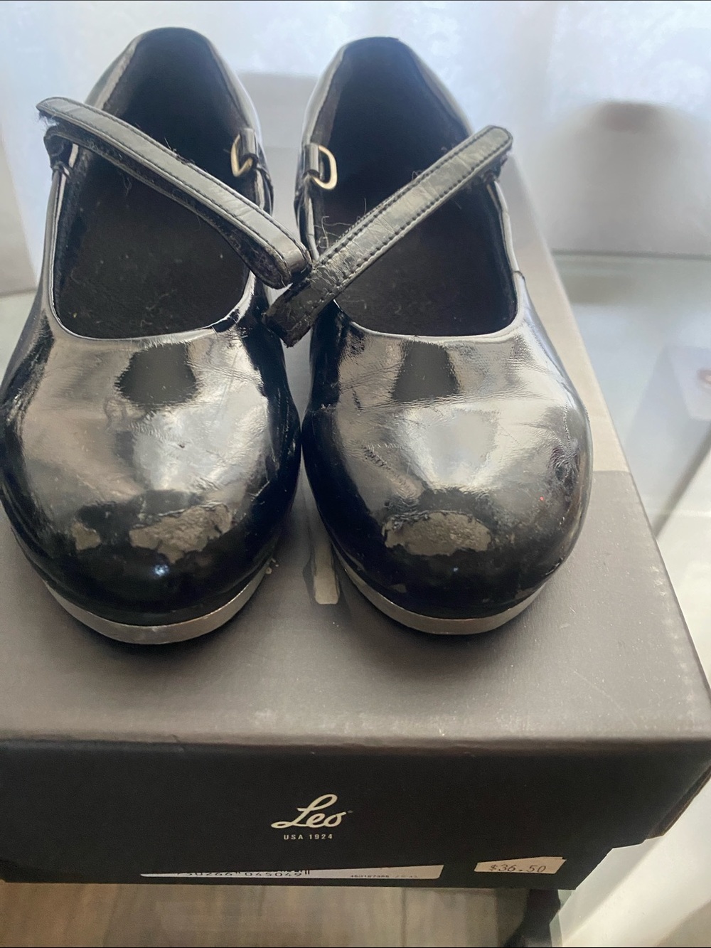 Black Patent Mary Jane Shoes for Kids